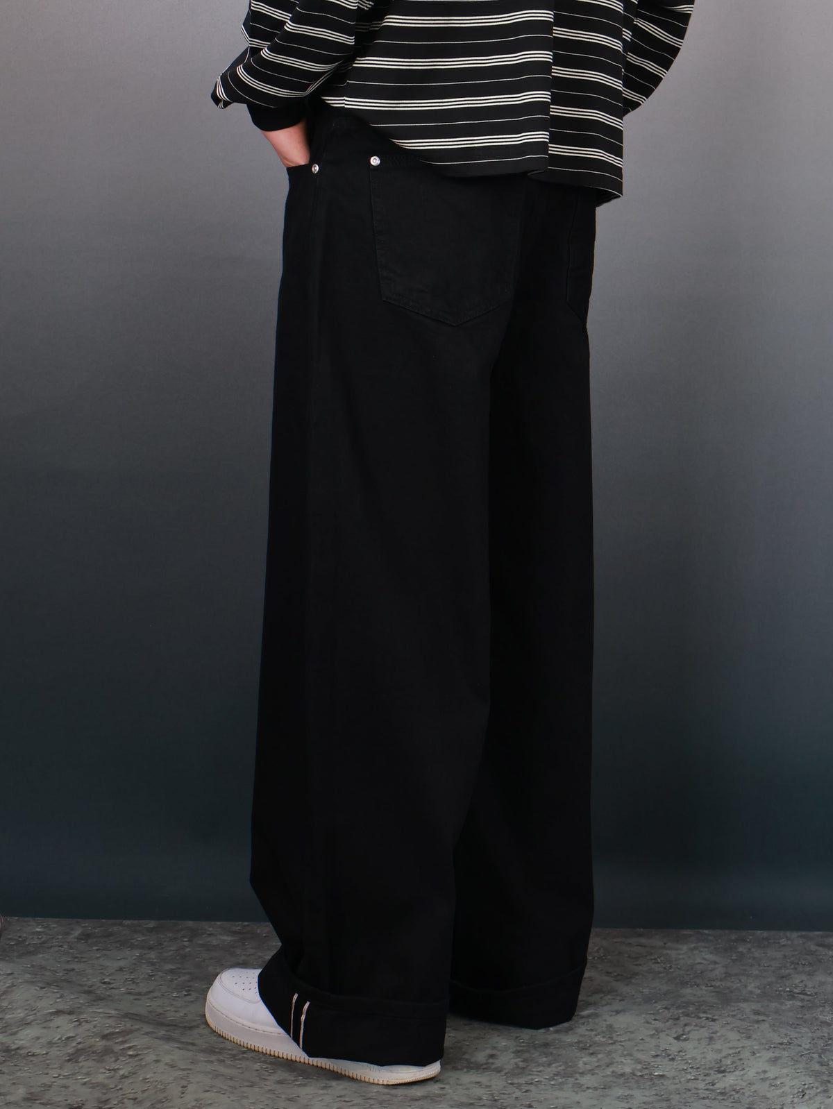 JAPANISCHER SELVEDGE BAGGY-DENIM