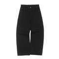 Onyxsvarta påsiga jeans
