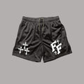 Jesus Ff Bedruckte Legere Mesh-Shorts
