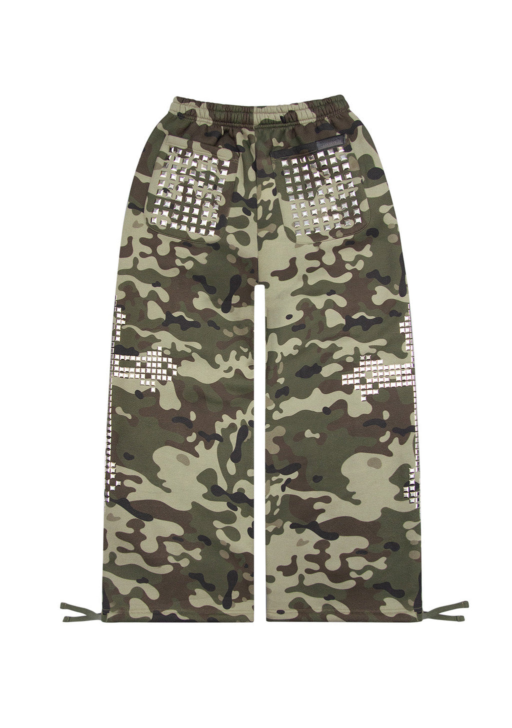PANTALON DE JOGGING OVERSIZE À CLOUS FAITHFUL CAMOUFLAGE