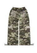 PANTALON DE JOGGING OVERSIZE À CLOUS FAITHFUL CAMOUFLAGE