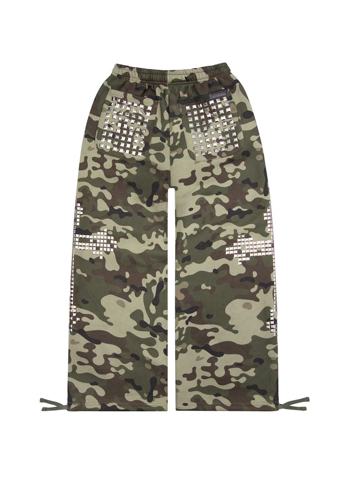 PANTALON DE JOGGING OVERSIZE À CLOUS FAITHFUL CAMOUFLAGE
