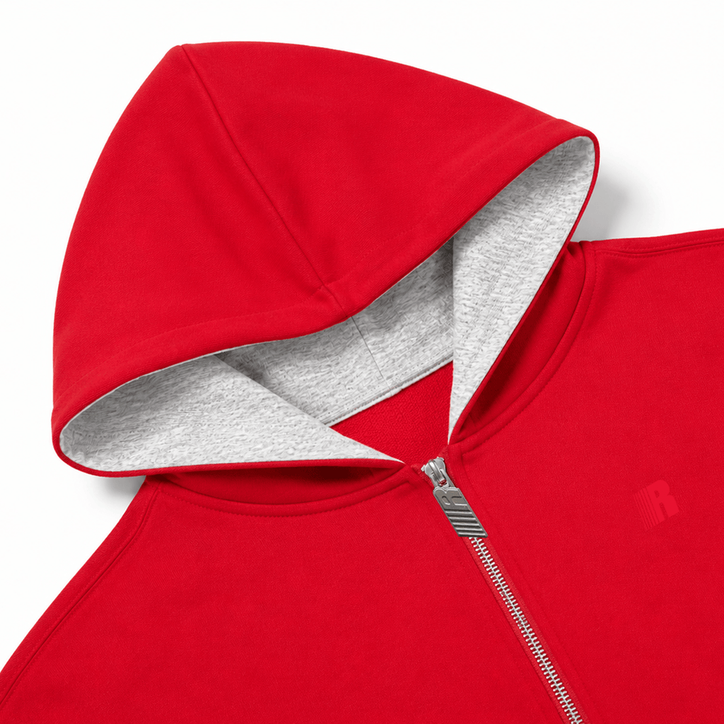 Contrast Zip-Up Jacket