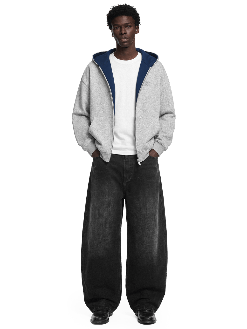Contrast Zip-Up Jacket
