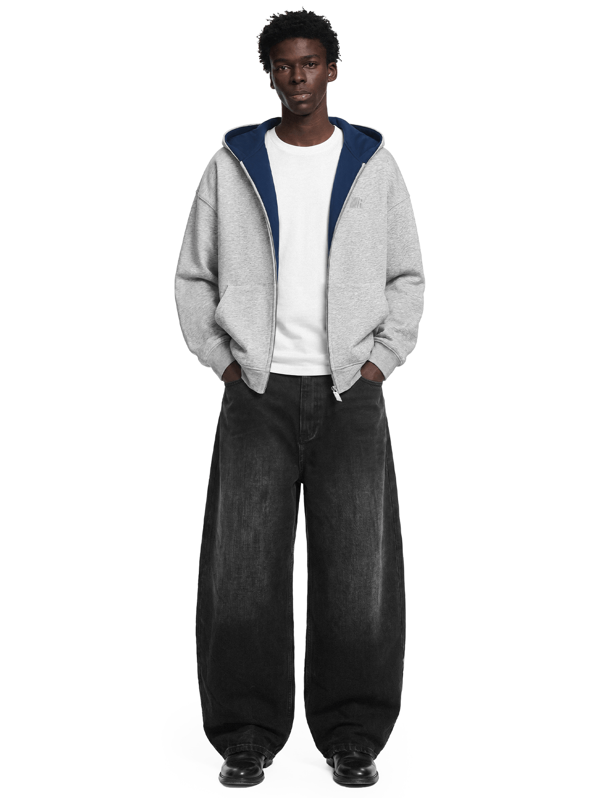 Contrast Zip-Up Jacket