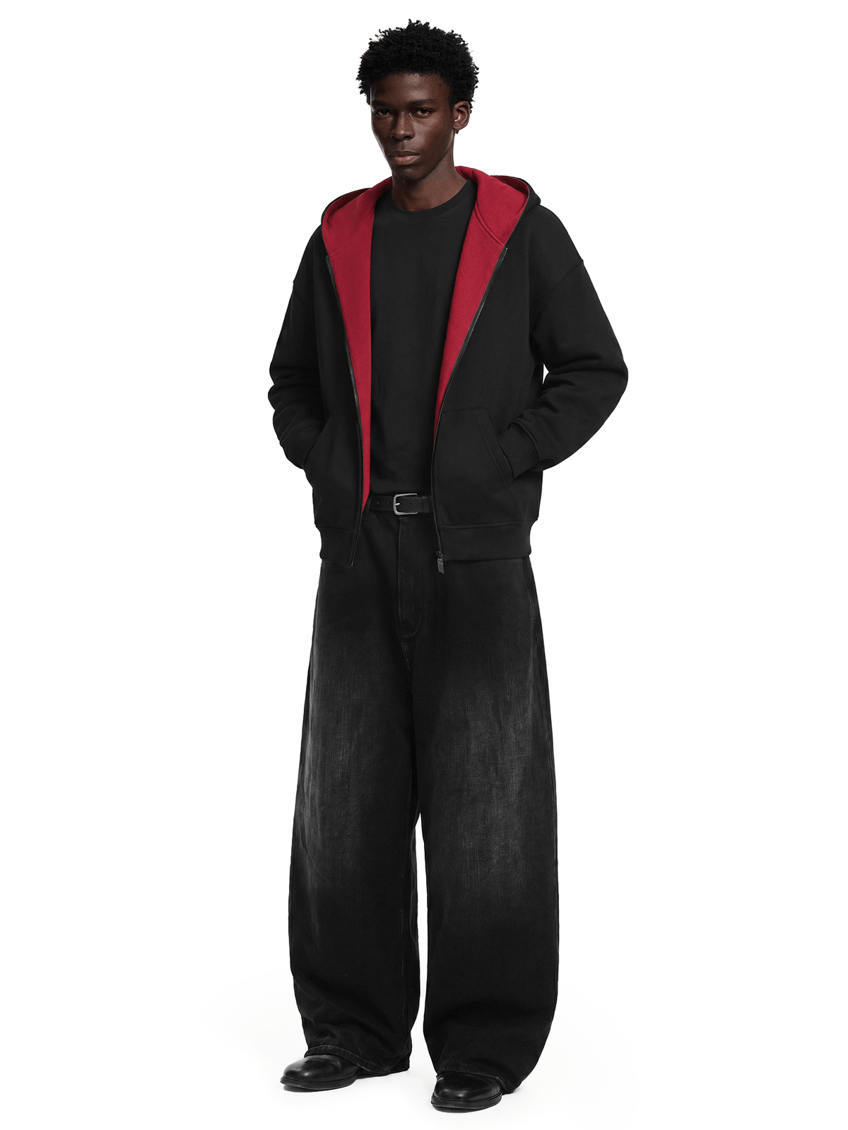 Contrast Zip-Up Jacket