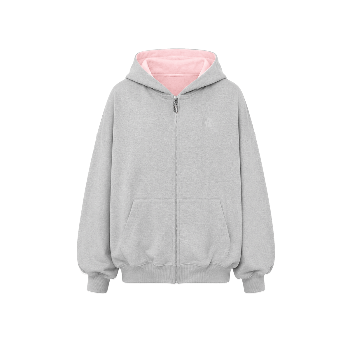 Contrast Zip-Up Jacket
