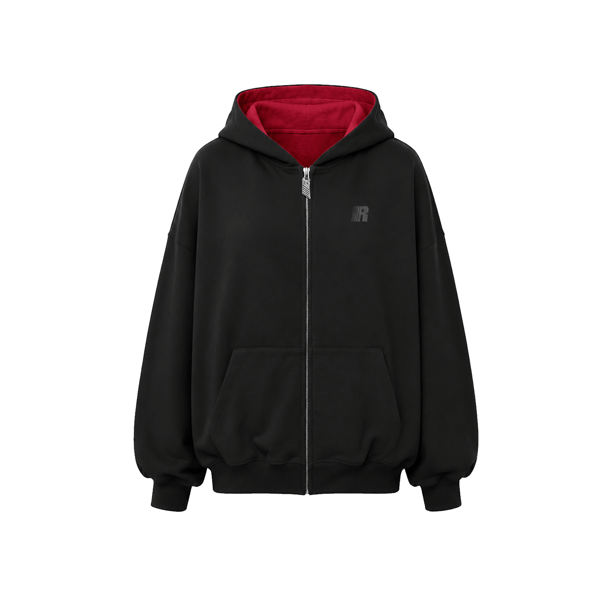 Contrast Zip-Up Jacket