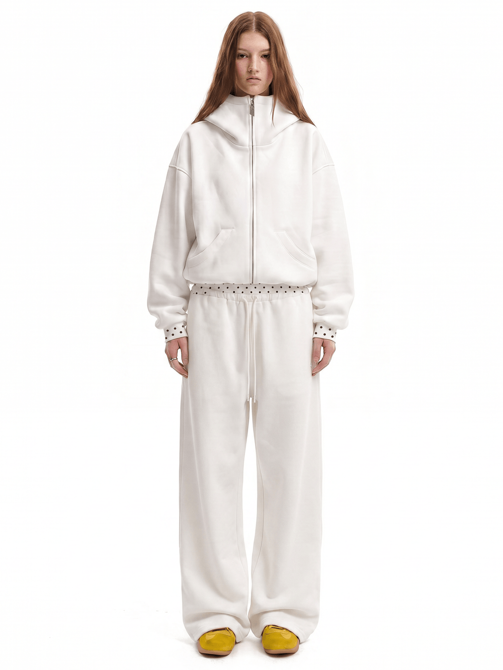 Bluza Cyber Static na suwak z kapturem