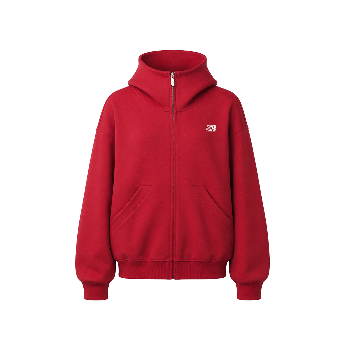 Void-hoodie met rits