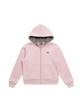 Leopard Fleece Cropped Hoodie