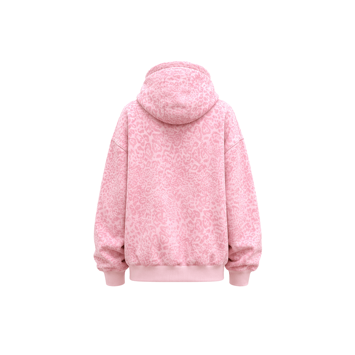 Cloud Leopard Kapuzenpullover mit Reißverschluss