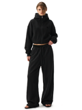 Boxy Cloud Zip Hoodie