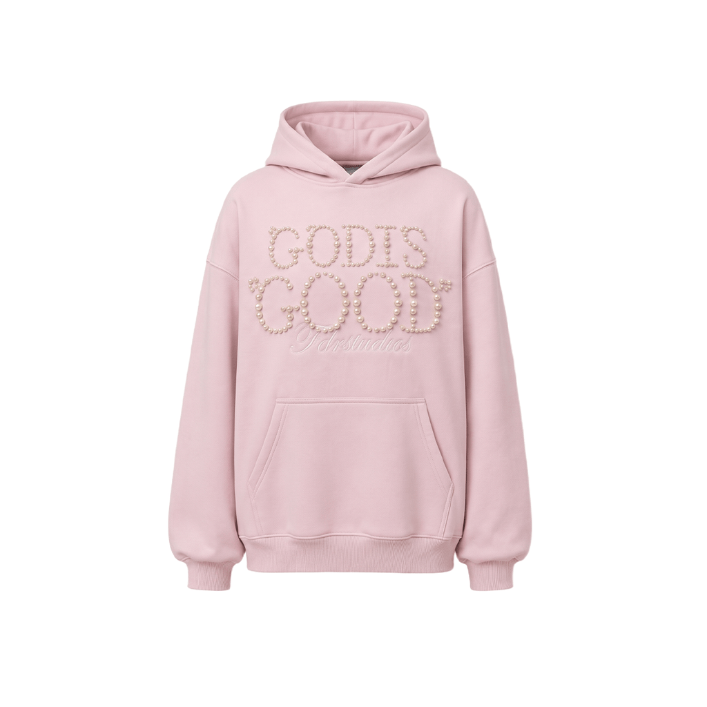 Pearl Script Oversized Hoodie