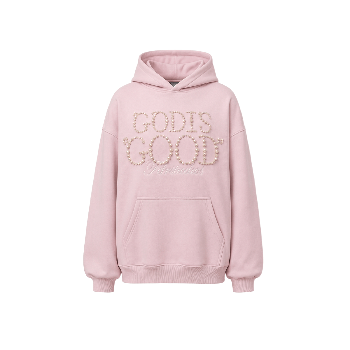 Pearl Script Oversized Hoodie