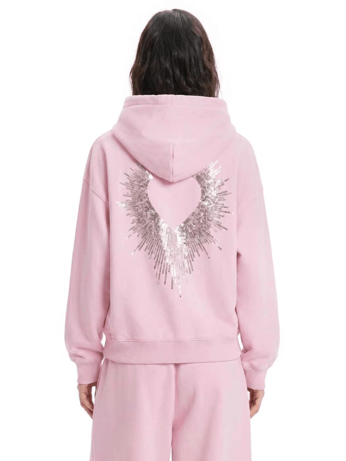 Sparkle Wings Zip Hoodie