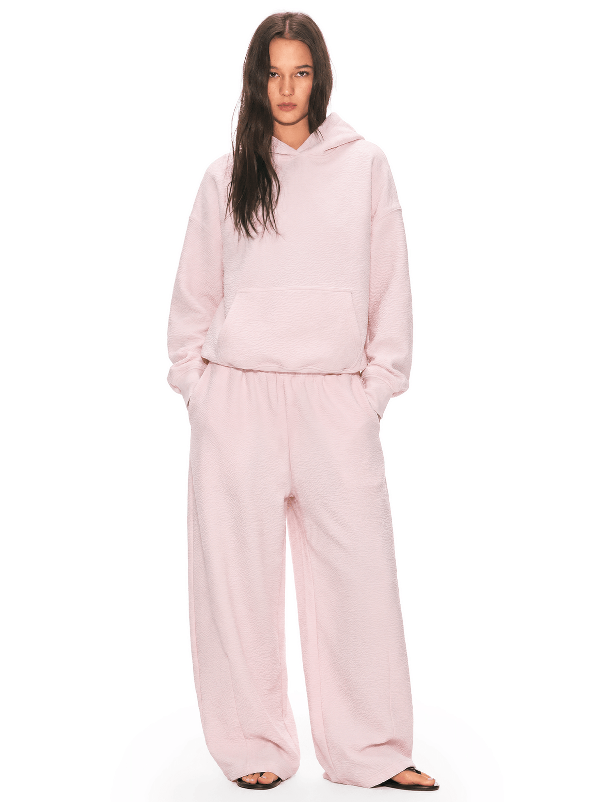 Ripple Void Hoodie,Slouch Pants