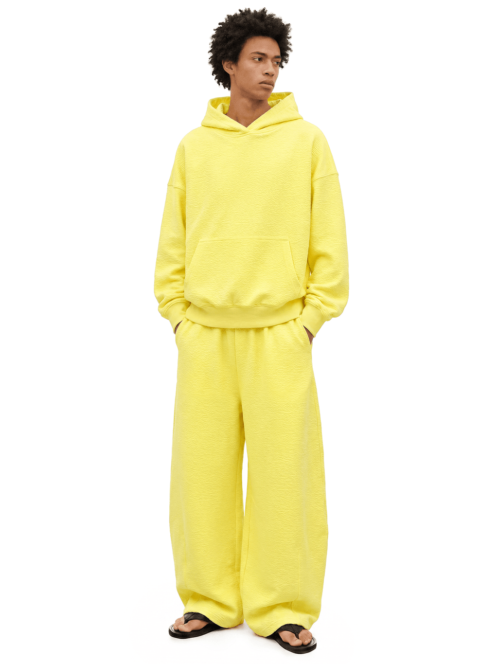 Ripple Void Hoodie,Slouch Pants