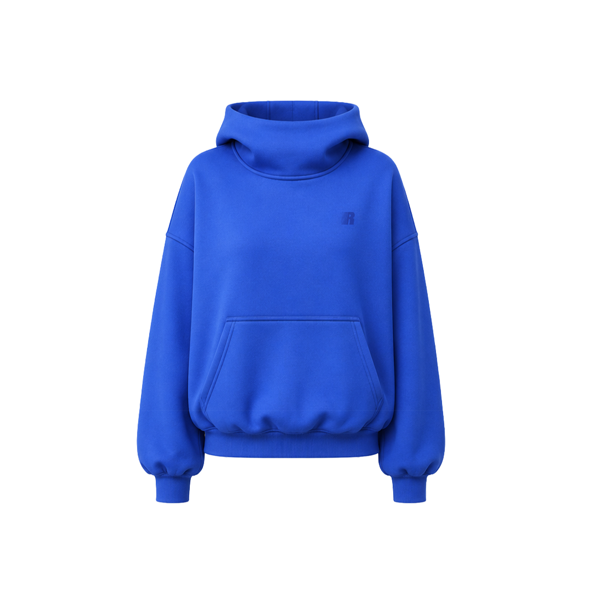 Essential Kapuzenpullover mit Stehkragen