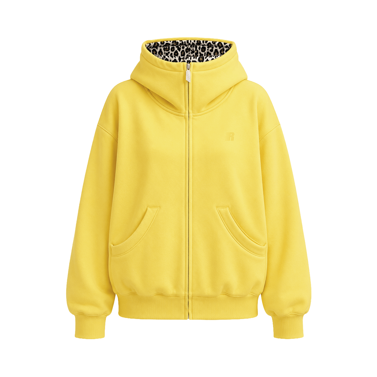 Sweat à capuche léopard anti-anxiété sociale