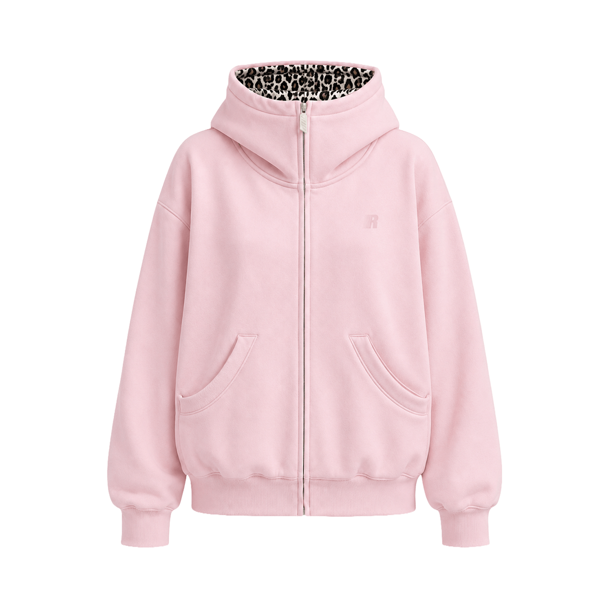 Sweat à capuche léopard anti-anxiété sociale
