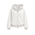 Bluza Cyber Static na suwak z kapturem
