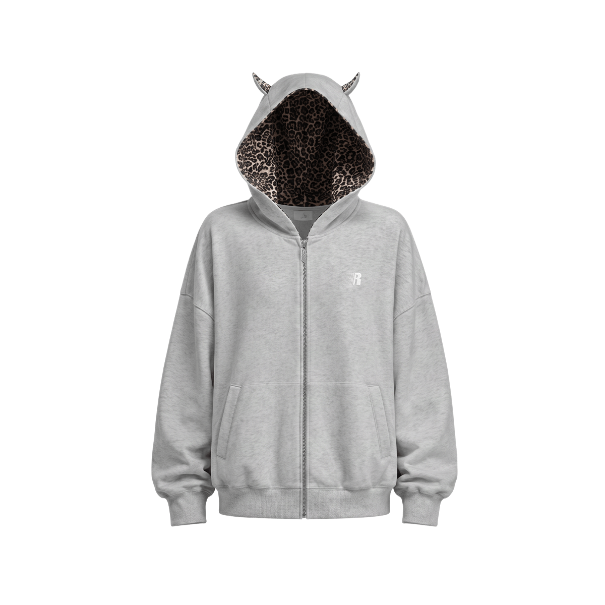 Wilder hoodie met kattenoren