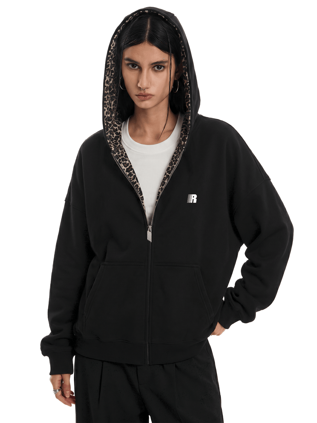 Sweat à capuche oversize Wilder