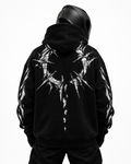 Fractured Halo Reflective Hoodie