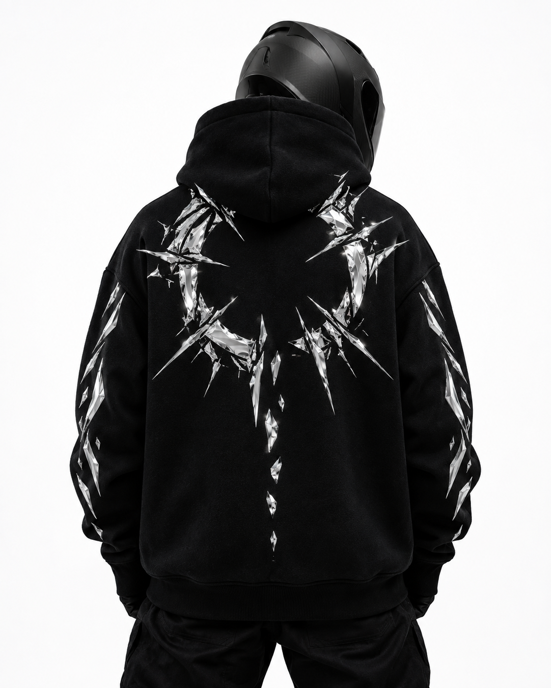 Reflecterende hoodie Fractured Halo