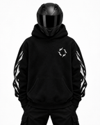 Fractured Halo Reflective Hoodie