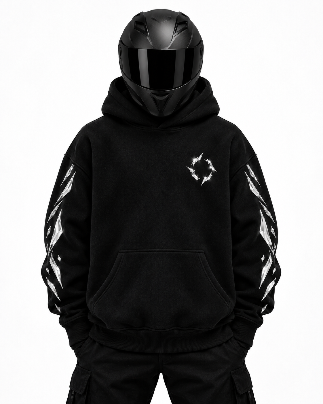 Reflecterende hoodie Fractured Halo