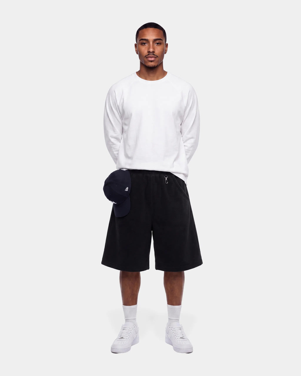 Black Jogger V2 Baggy Short