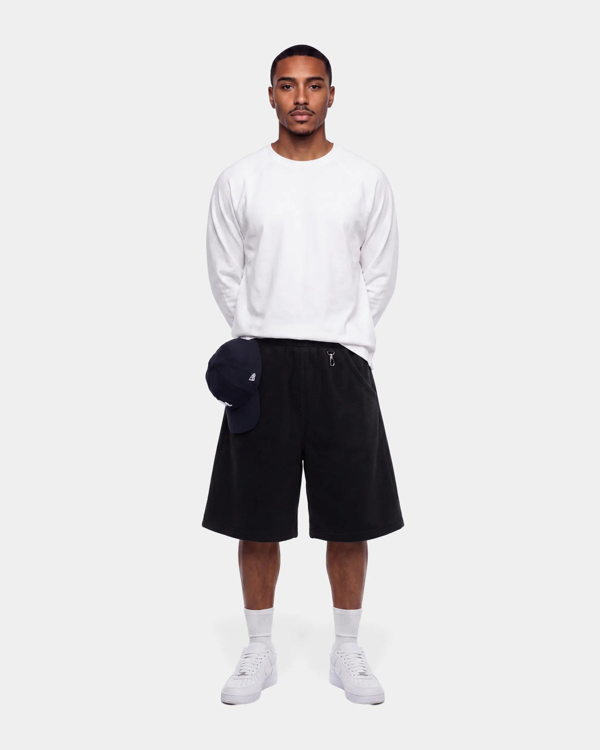 Black Jogger V2 Baggy Short