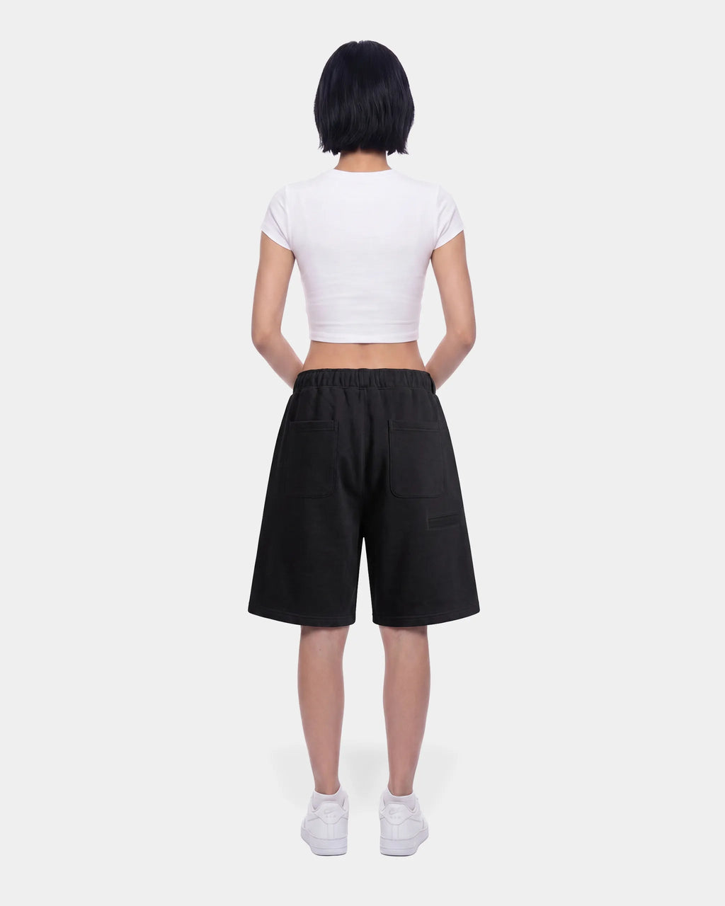 Black Jogger V2 Baggy Short