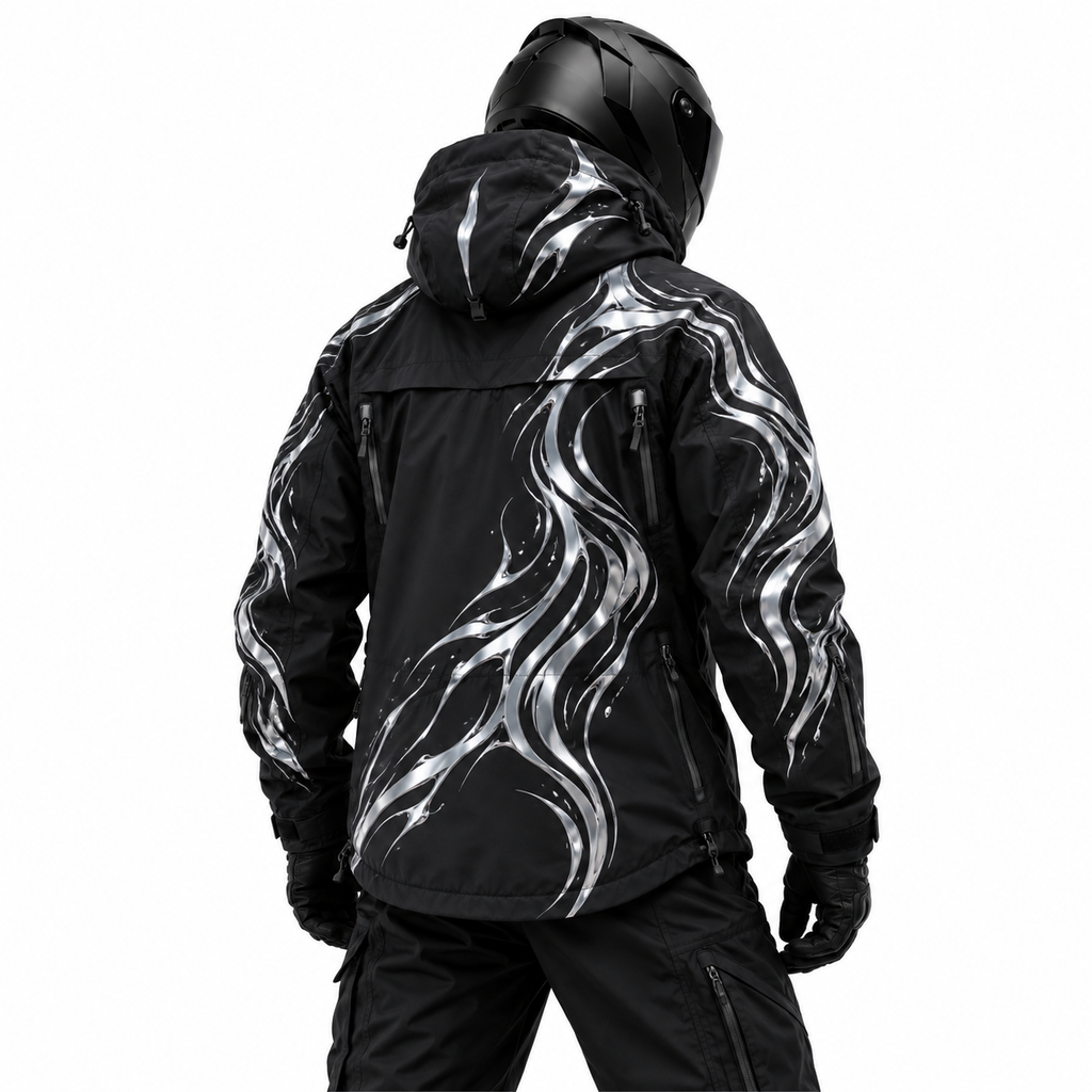 Kurtka hardshell Ghost Torrent z odblaskowym wykończeniem