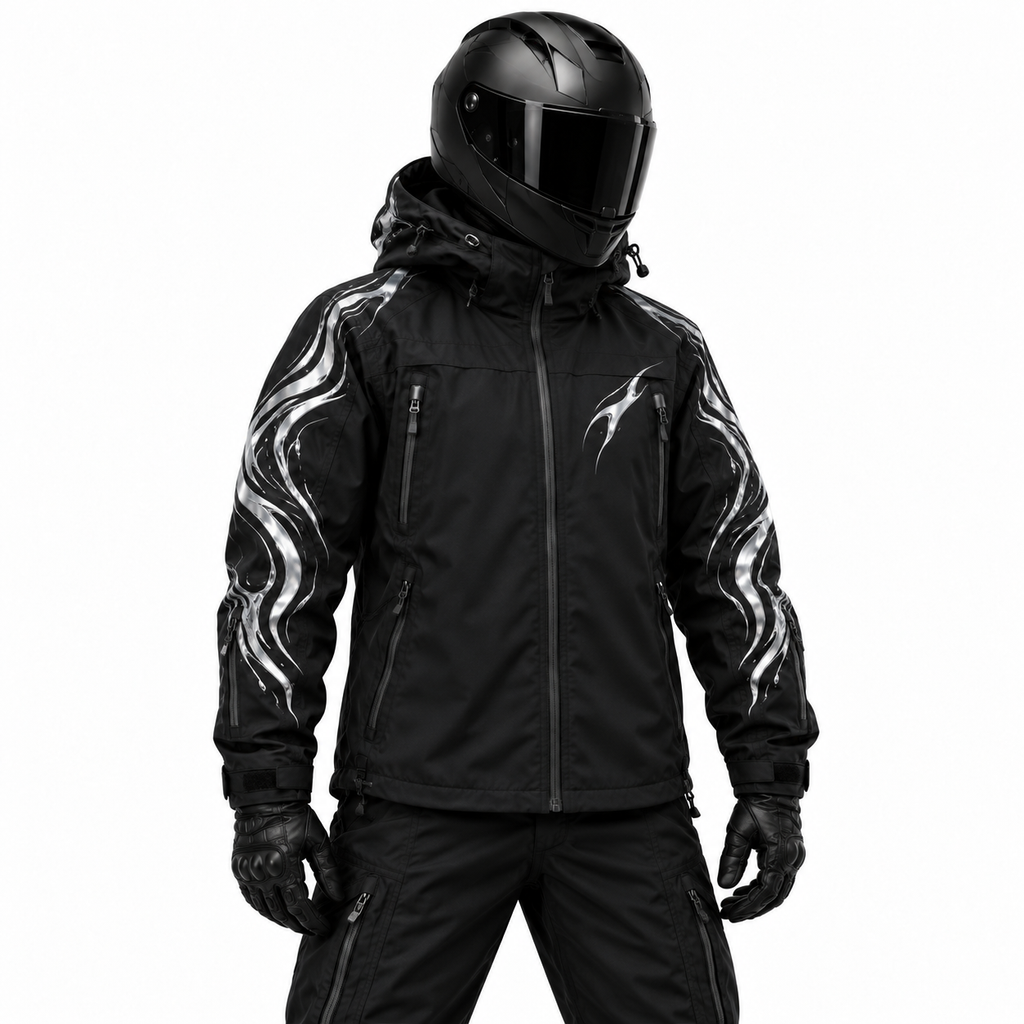 Kurtka hardshell Ghost Torrent z odblaskowym wykończeniem