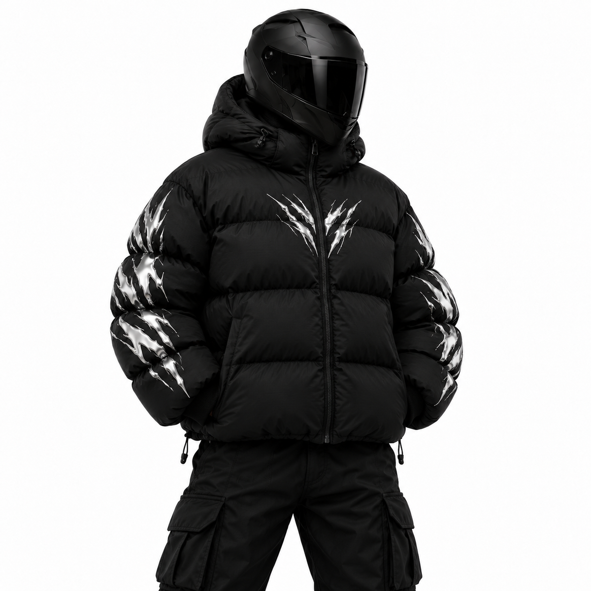 Ghost Torrent Reflective Down Puffer