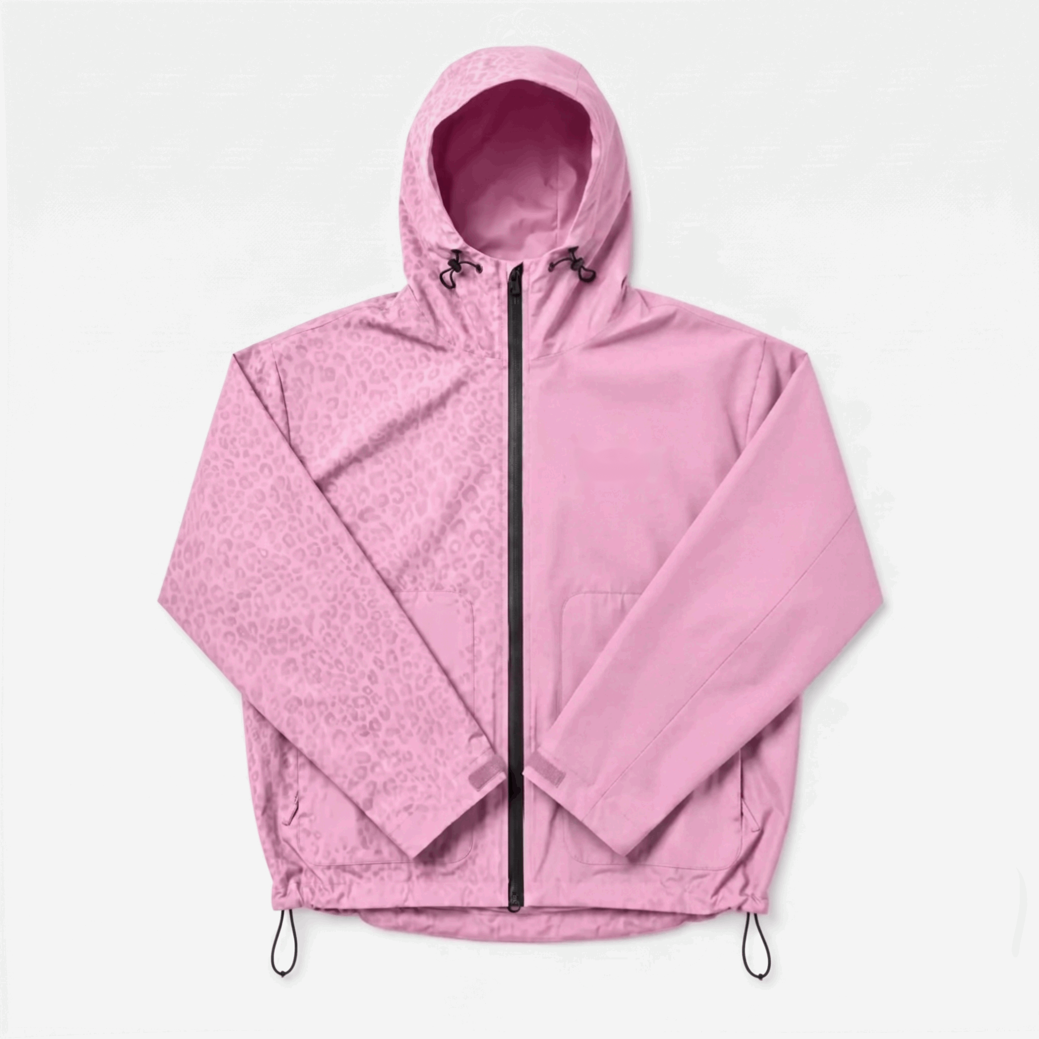 Water-Reactive Cheetah Rain Jacket — 8 Colours