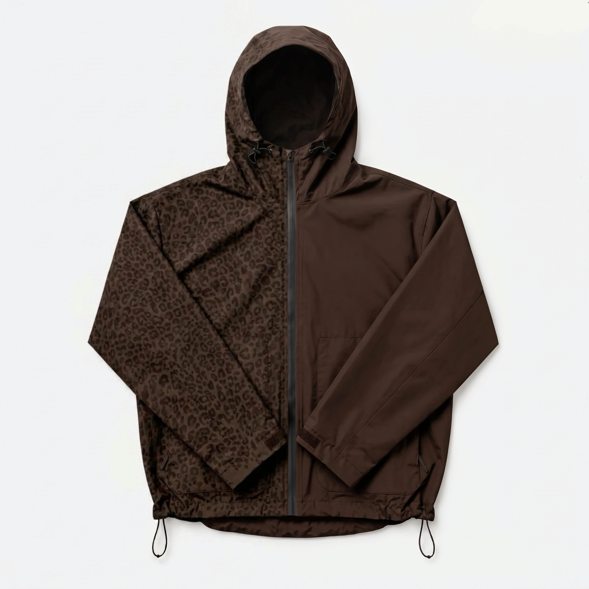 Water-Reactive Cheetah Rain Jacket — 8 Colours