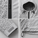 Water-Reactive Cheetah Rain Jacket — 8 Colours