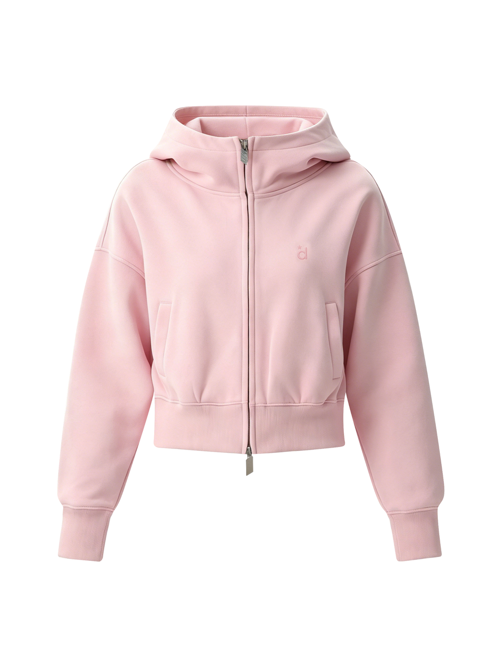 Boxy Cloud Zip Hoodie