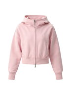 Boxy Cloud Zip Hoodie