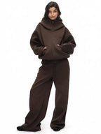Sweat à capuche oversize anti-anxiété sociale