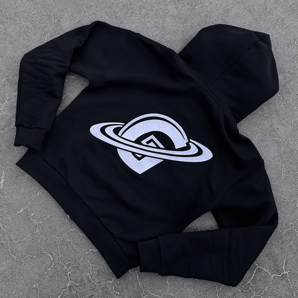 Hoodie Zip Gopo Black