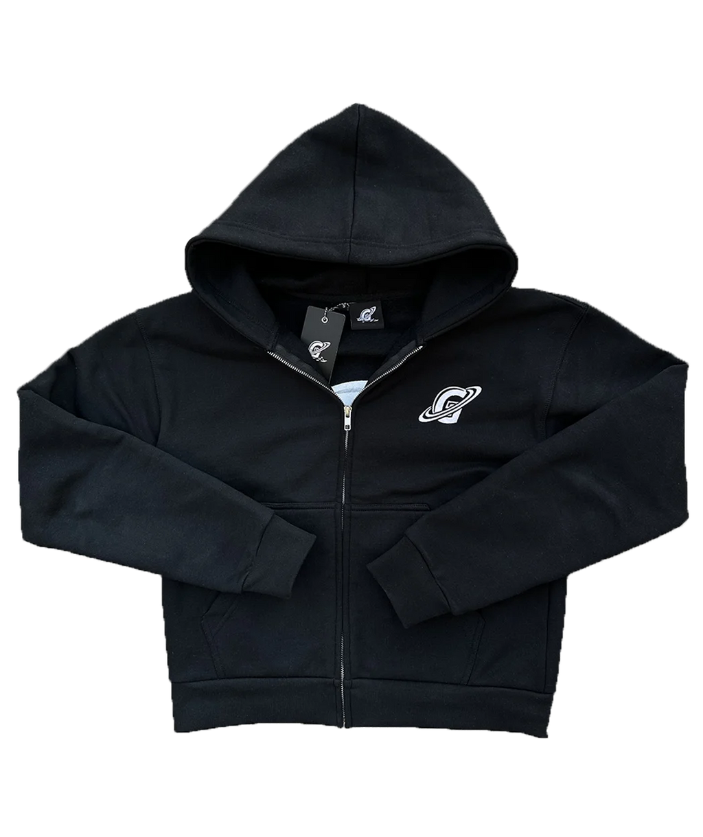 Hoodie Zip Gopo Black
