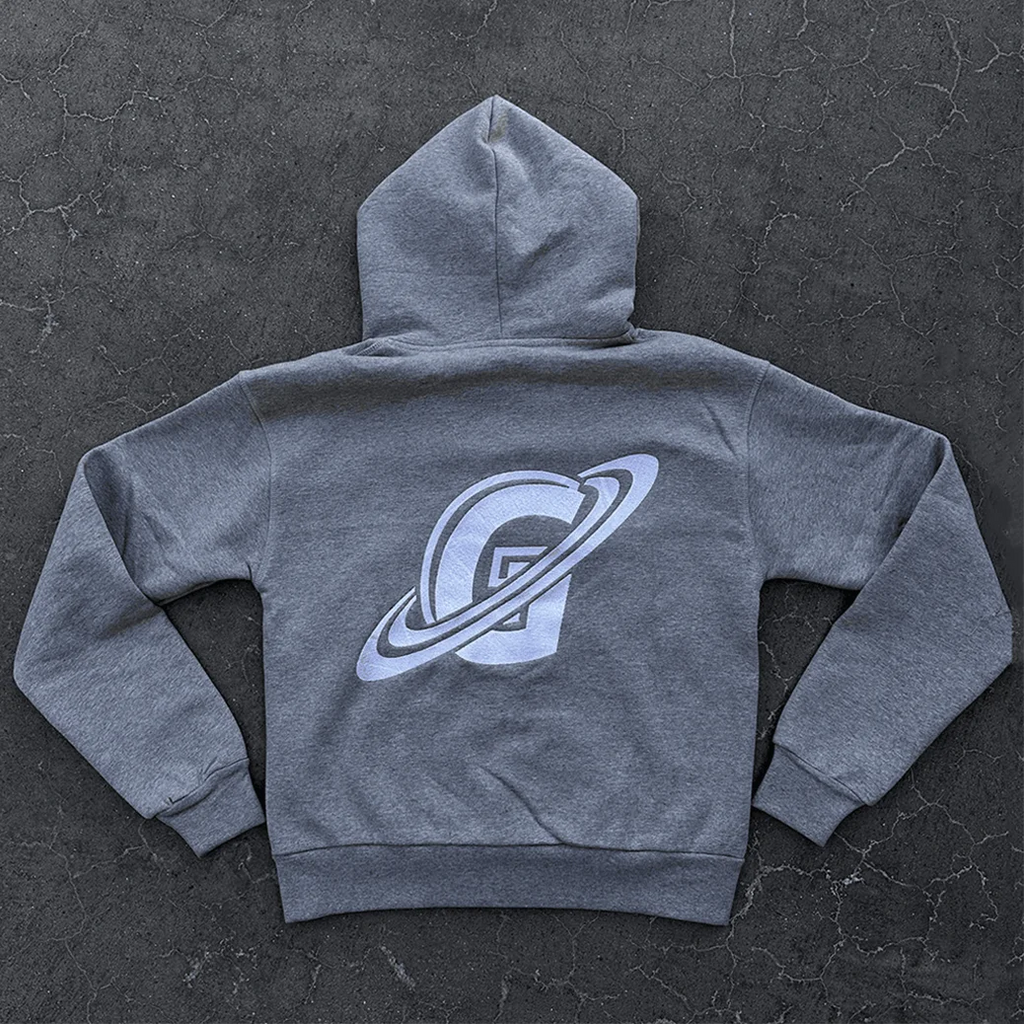 Hoodie Zip Gopo Gray
