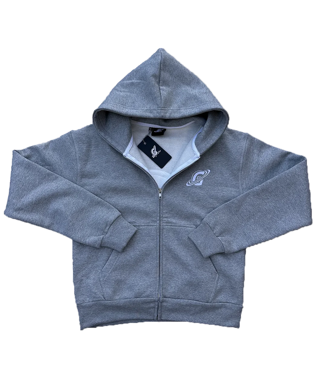 Hoodie Zip Gopo Gray