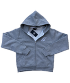 Hoodie met rits Gopo grijs