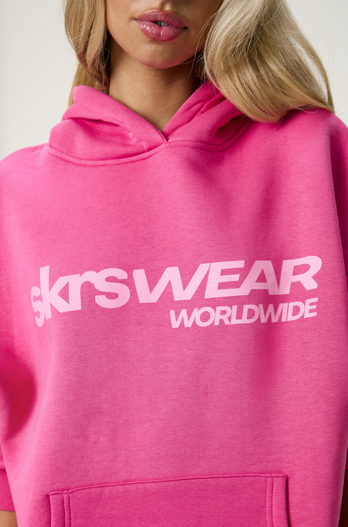 Wear Hoodie in Hottest Pink